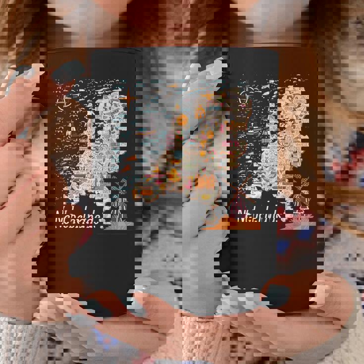 ヨーロッパ オランダ 地図 オランダ アムステルダム バケーション お土産 コーヒーマグ 面白い贈り物