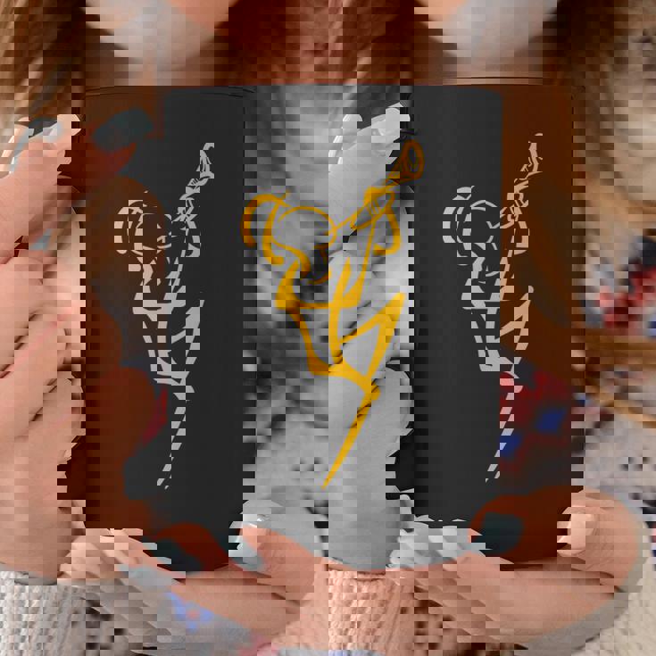 ラインアート トランペッター ジャズミュージシャン コーヒーマグ 面白い贈り物