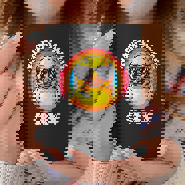 ラバーダッキークルーアイラブダックスラバーズファニーラバーダック コーヒーマグ 面白い贈り物