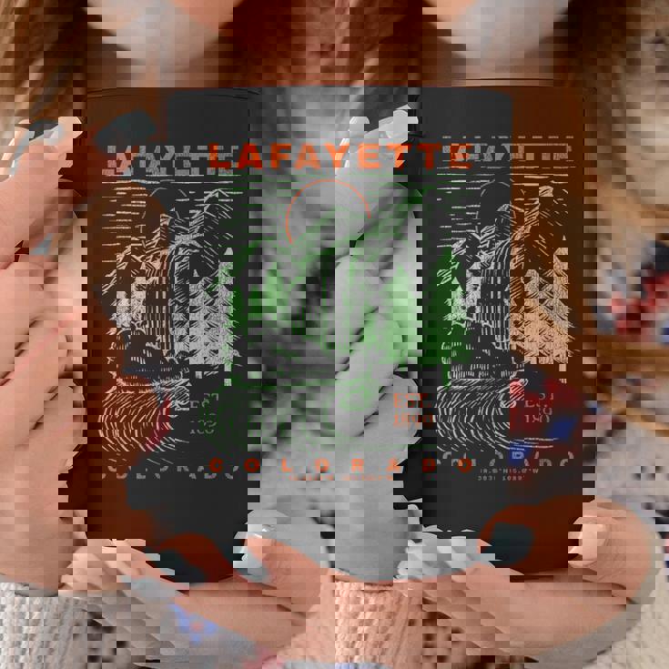 ラファイエット コロラド クール 旅行 お土産 素朴なラファイエット コーヒーマグ 面白い贈り物