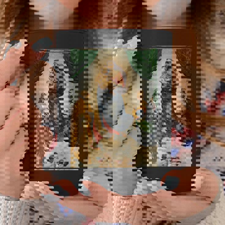 ラファエロのシスティーナ・マドンナ1513 コーヒーマグ 面白い贈り物