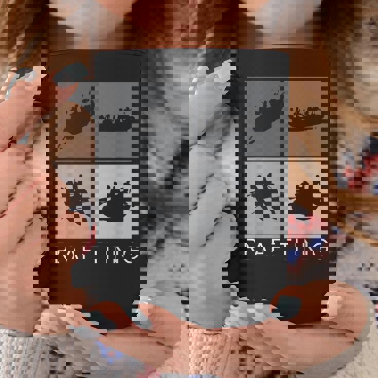 ラフティング シルエット 川 ラフト アウトドア ラフティング スポーツ コーヒーマグ 面白い贈り物