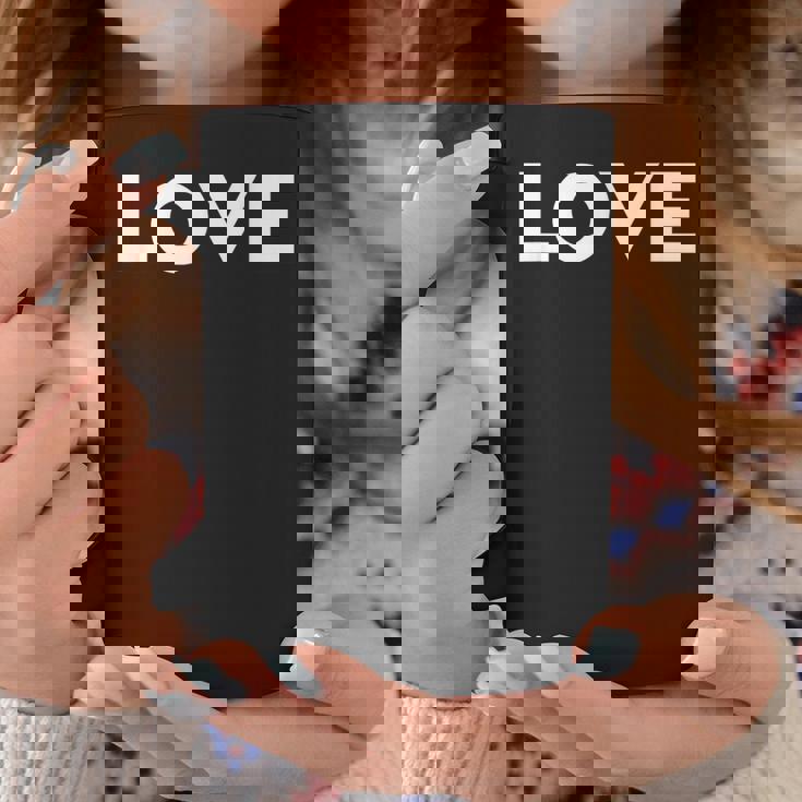 ラブエステティックラブボールドテキストメンズ コーヒーマグ 面白い贈り物