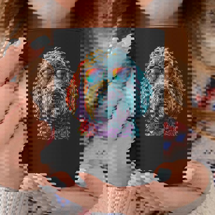 ラブラドゥードル・ドゥードル・ママ 犬 犬のママ 毛皮の友達 コーヒーマグ 面白い贈り物