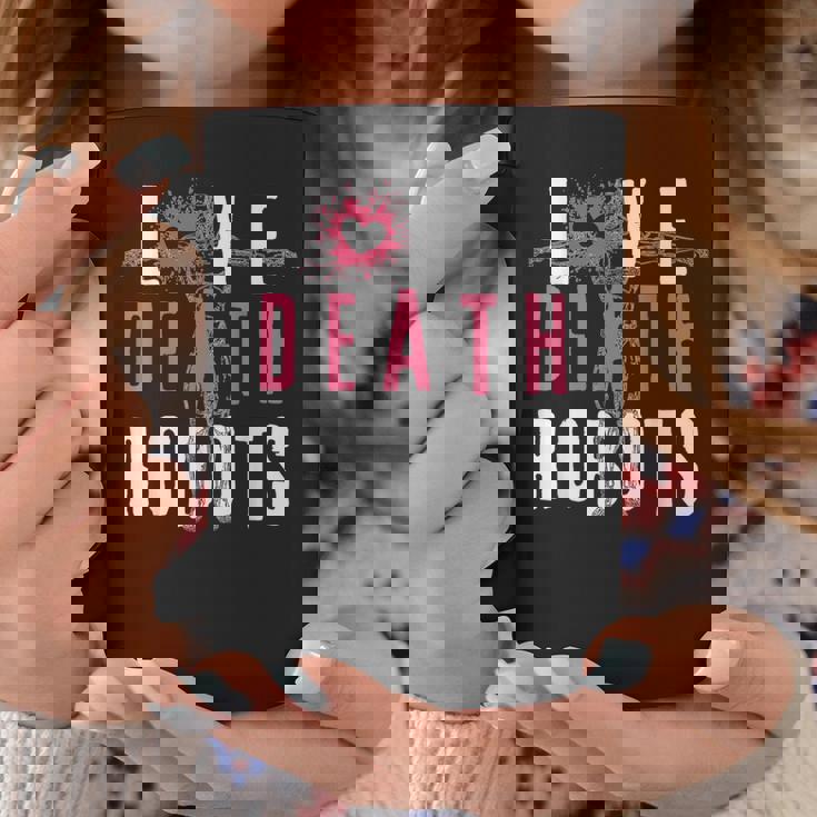 ラブ・デス・ロボット コーヒーマグ 面白い贈り物