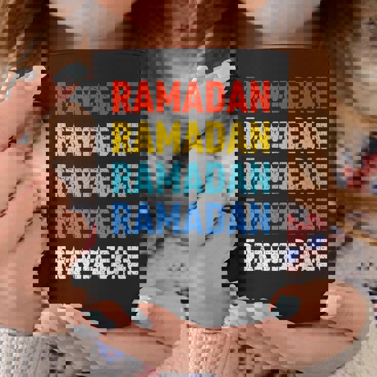 ラマダン断食カフタンアバヤフリーデーラマダンイスラム コーヒーマグ 面白い贈り物