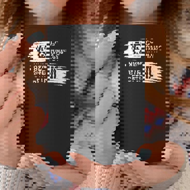 ランニング愛好家 ユーモア スローガン ランナー用 コーヒーマグ 面白い贈り物