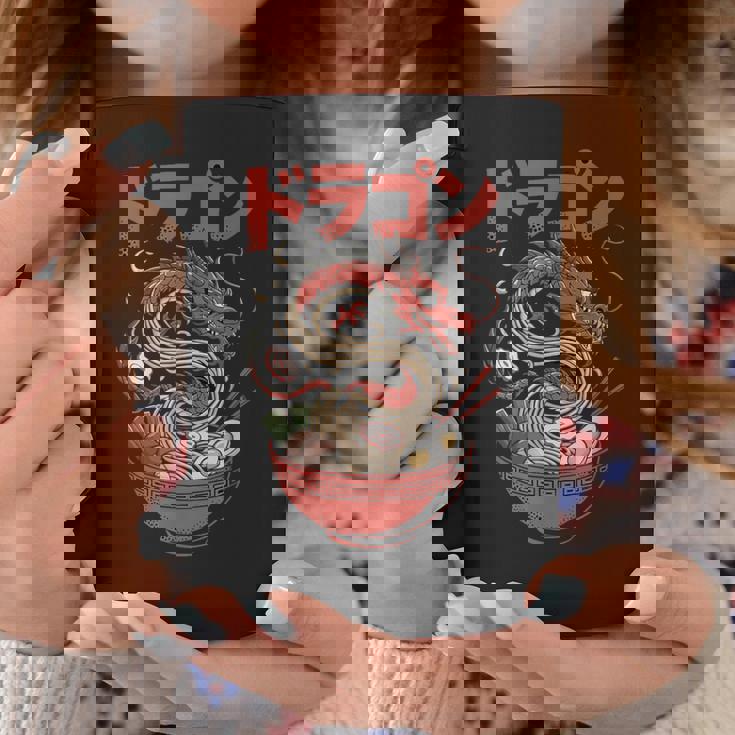 ラーメン ドラゴン アジアンスタイル ポップカルチャー 03 コーヒーマグ 面白い贈り物