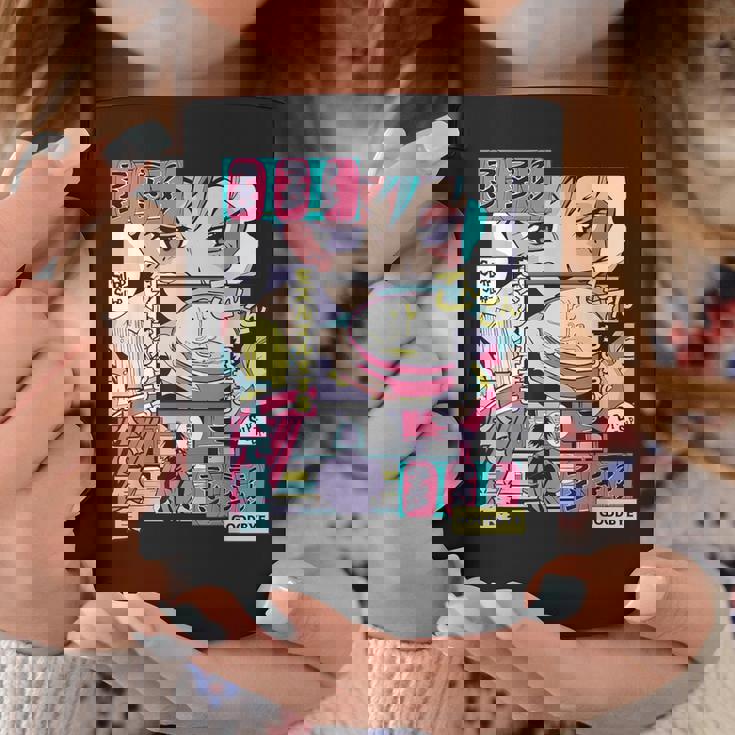 ラーメン屋日本のアニメ・マンガ・コミックパネルaporwave コーヒーマグ 面白い贈り物