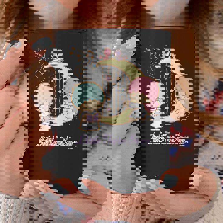 リトルツインスターズ コンサート ダークカラー コーヒーマグ 面白い贈り物