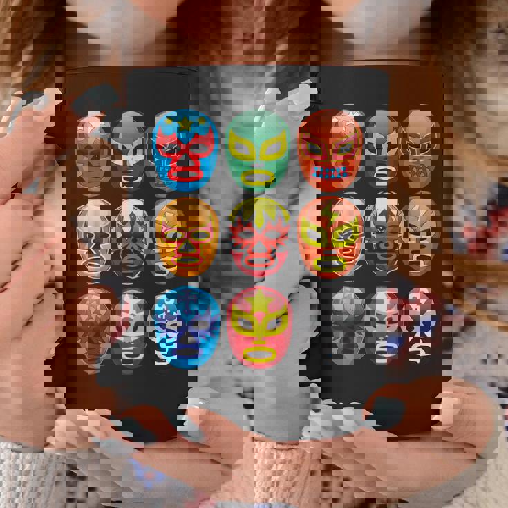 ルチャリブレ レスラーマスク かわいいフリーファイティングギフト コーヒーマグ 面白い贈り物