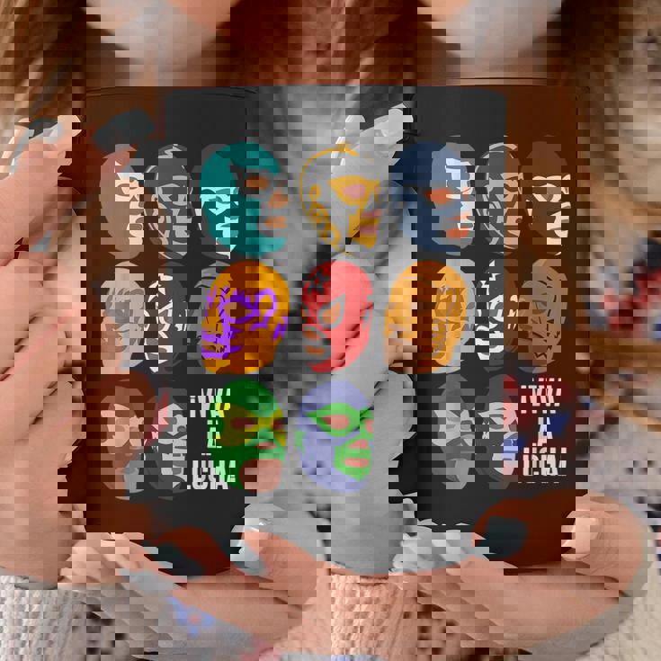 ルチャ・リブレ「ビバ・ラ・ルチャ！」 コーヒーマグ 面白い贈り物