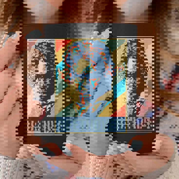 ルートヴィヒ・ヴァン・ベートーヴェン ポスター ミュージシャン 作曲家 コーヒーマグ 面白い贈り物