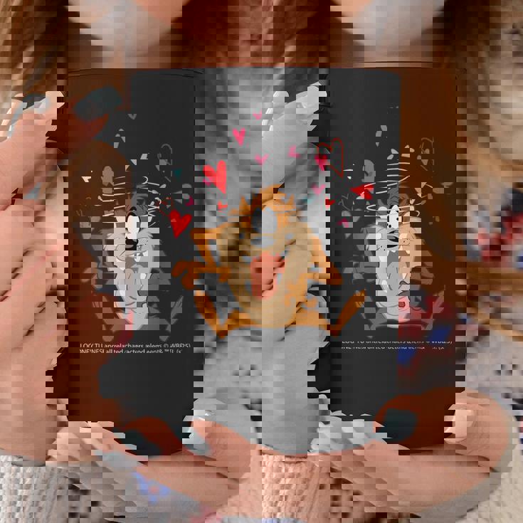 ルーニー・テューンズ タズ スピニング ハート 楽しい コーヒーマグ 面白い贈り物