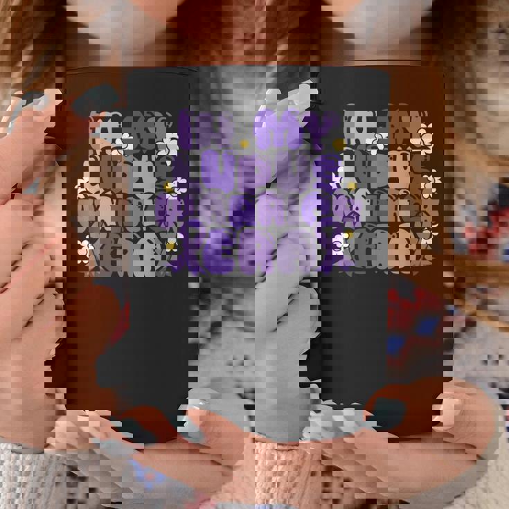 ループス・アウェアネス Lupus Warrior Era Wear Purple Ribbon Groovy コーヒーマグ 面白い贈り物