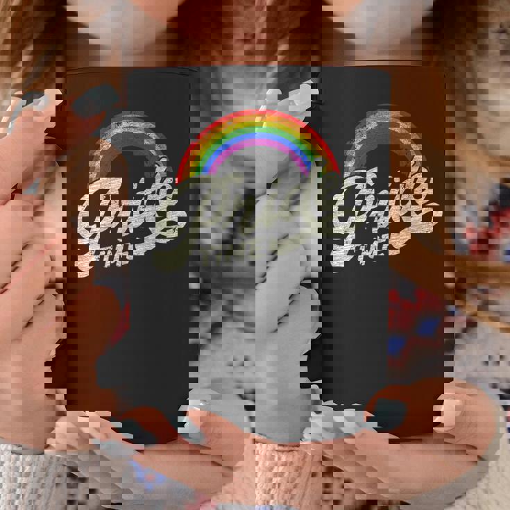 レインボー、プライドタイム、Lgbt コーヒーマグ 面白い贈り物