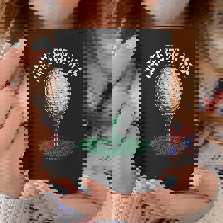 レッツパーティー 面白いゴルフ愛好家 ゴルファー ゴルフ愛好家 コーヒーマグ 面白い贈り物