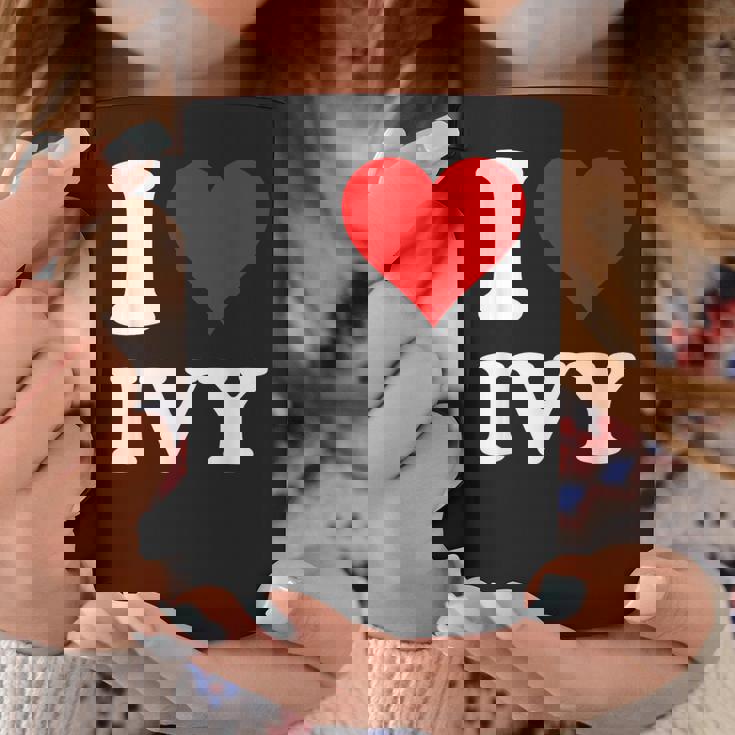 レッドハート アイビーが大好き コーヒーマグ 面白い贈り物