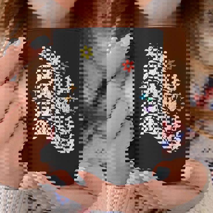 レトロ Groovy Im Lucila Doing Lucila Things 面白い母 コーヒーマグ 面白い贈り物