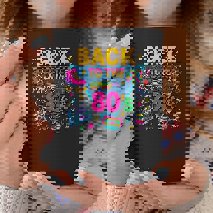 レトロ カセット ラジカセ アーケード ローラースケート バックトゥ 80年代 コーヒーマグ 面白い贈り物