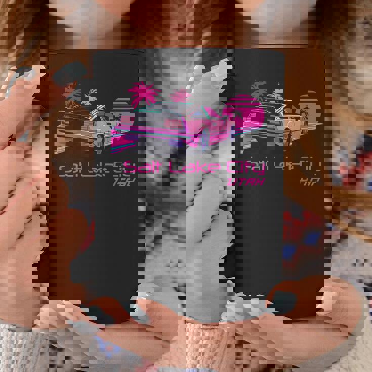 レトロ ソルトレイクシティ ユタ コーヒーマグ 面白い贈り物