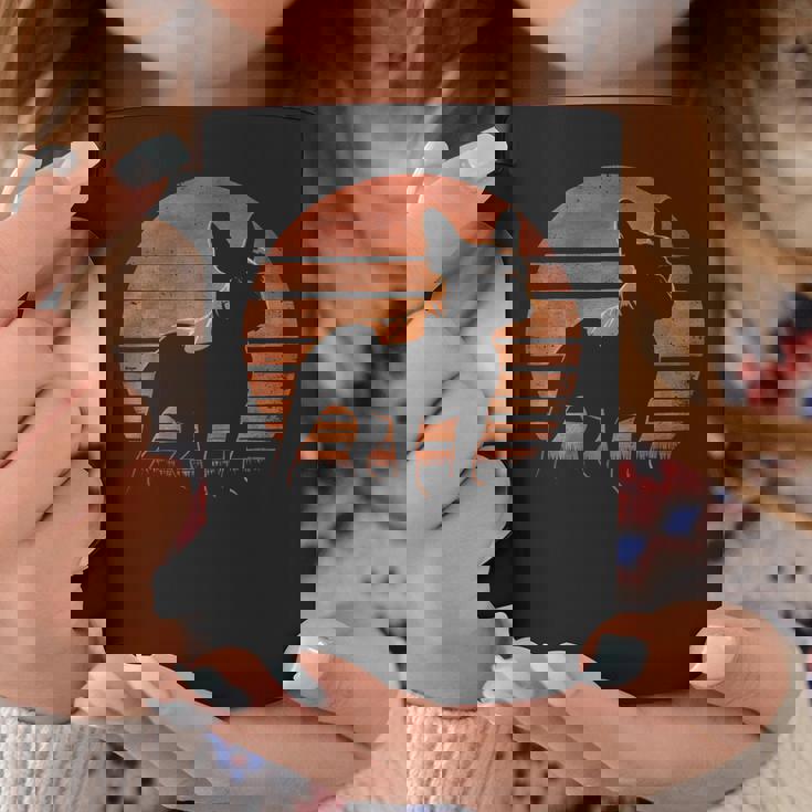 レトロ デザイン フレンチ ブルドッグ コーヒーマグ 面白い贈り物