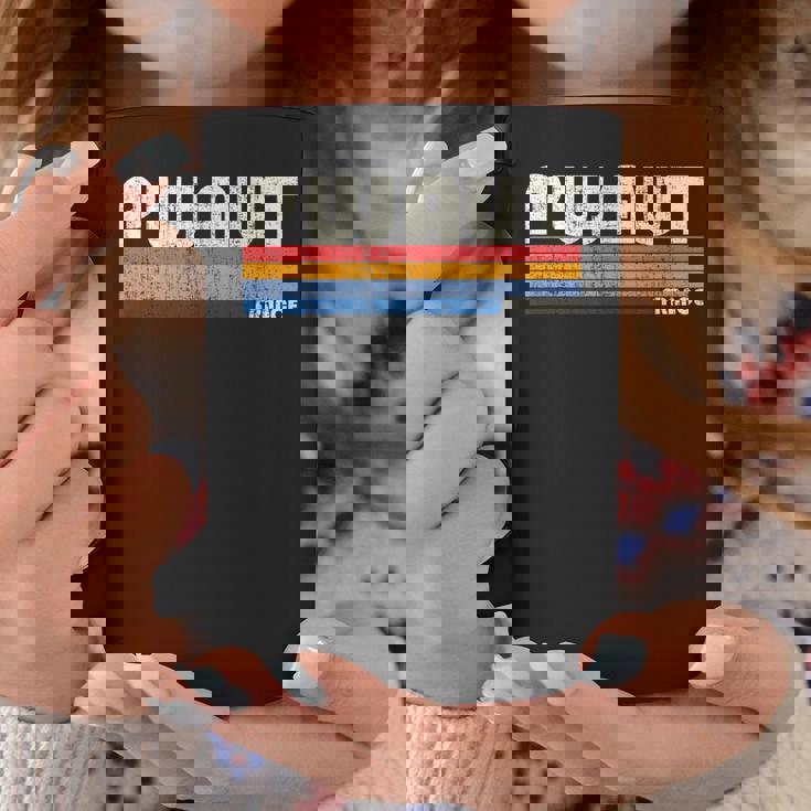 レトロ ヴィンテージ 70年代80年代スタイル プジョー、フランス コーヒーマグ 面白い贈り物