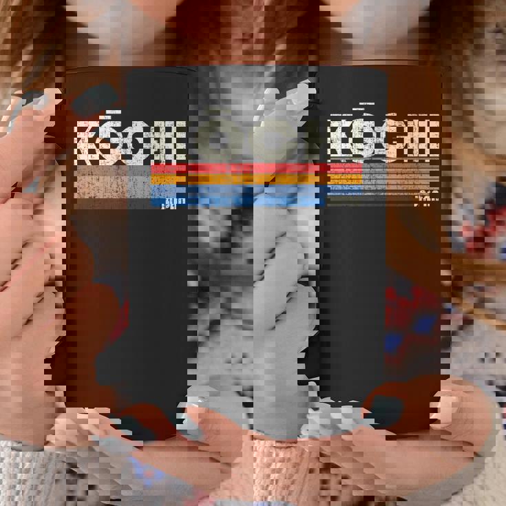 レトロ ヴィンテージ 70年代80年代風 高知 日本 コーヒーマグ 面白い贈り物