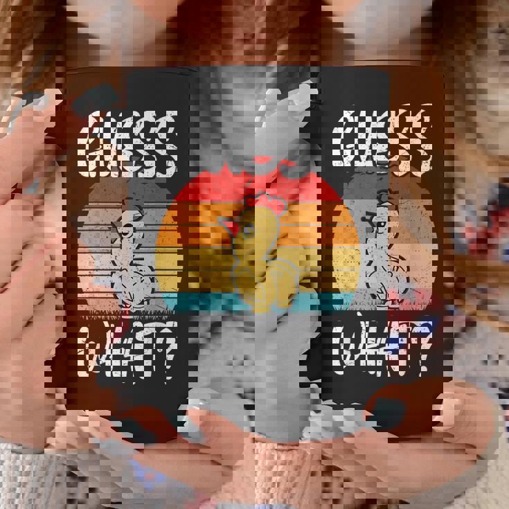 レトロ ヴィンテージ Guess What チキンバット コーヒーマグ 面白い贈り物