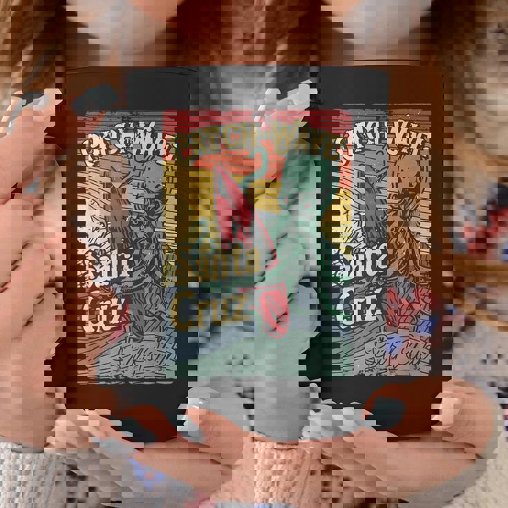 レトロ ヴィンテージ サーフ クラブ オクトパス Ca サンタクルーズ コーヒーマグ 面白い贈り物