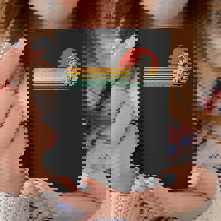 レトロ ヴィンテージ シーズー 子犬 ペット 犬 恋人 シーズー ママ お父さん コーヒーマグ 面白い贈り物