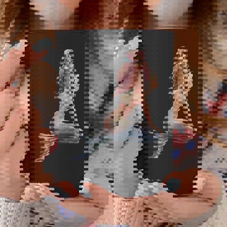 レトロ ヴィンテージ ピンナップ ガール マーメイド コーヒーマグ 面白い贈り物