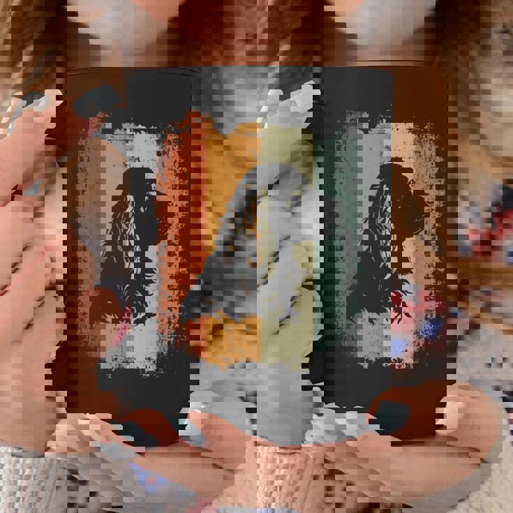 レトロなデザインのアメリカンコッカースパニエルドッグ コーヒーマグ 面白い贈り物