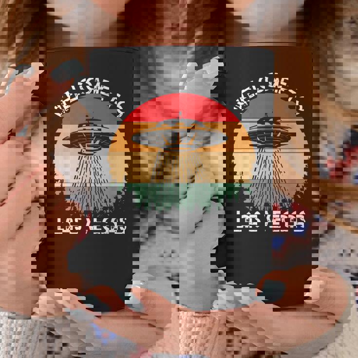 レトロベガス Ufo サイティング エイリアン メンズ レディース コーヒーマグ 面白い贈り物