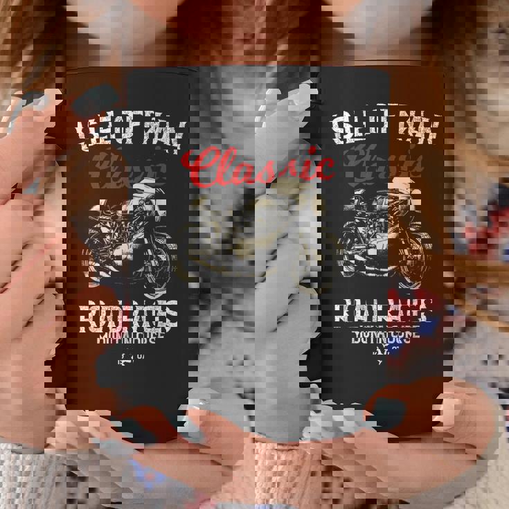 レトロマン島ttレースヴィンテージバイクレース コーヒーマグ 面白い贈り物