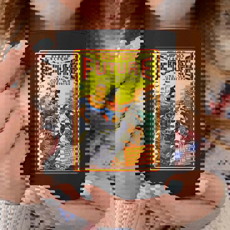 レトロヴィンテージキャプテンフューチャーコミックマガジン コーヒーマグ 面白い贈り物