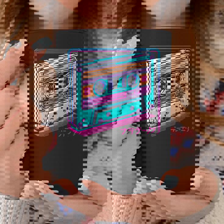 レトロヴェイパーウェイブカセット ロフィ アニメ 日本の美学 コーヒーマグ 面白い贈り物