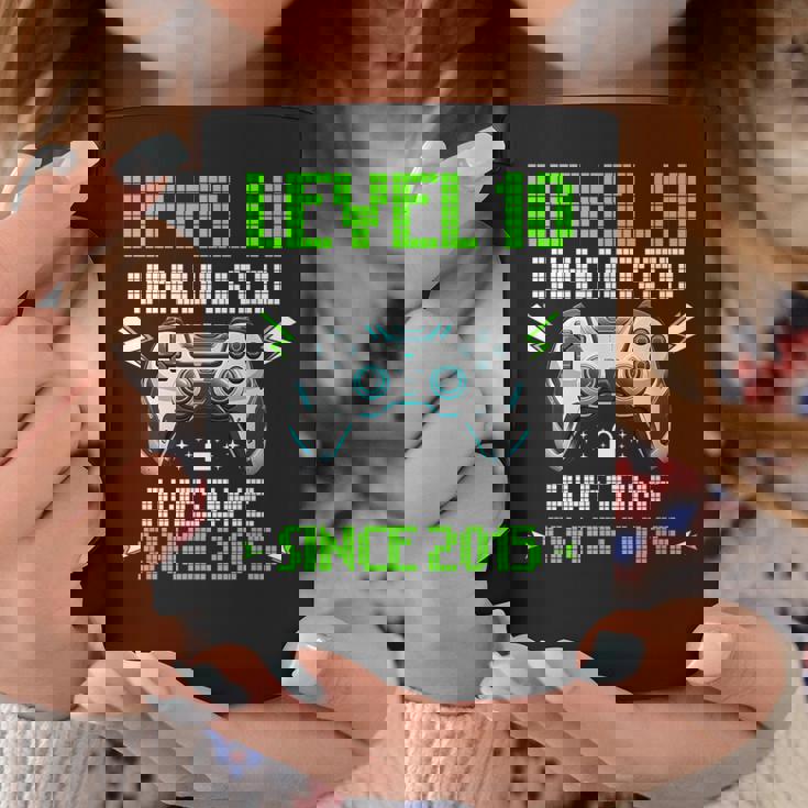 レベル 10 アンロック 素晴らしい 2015 ビデオゲーム 10歳の誕生日 コーヒーマグ 面白い贈り物