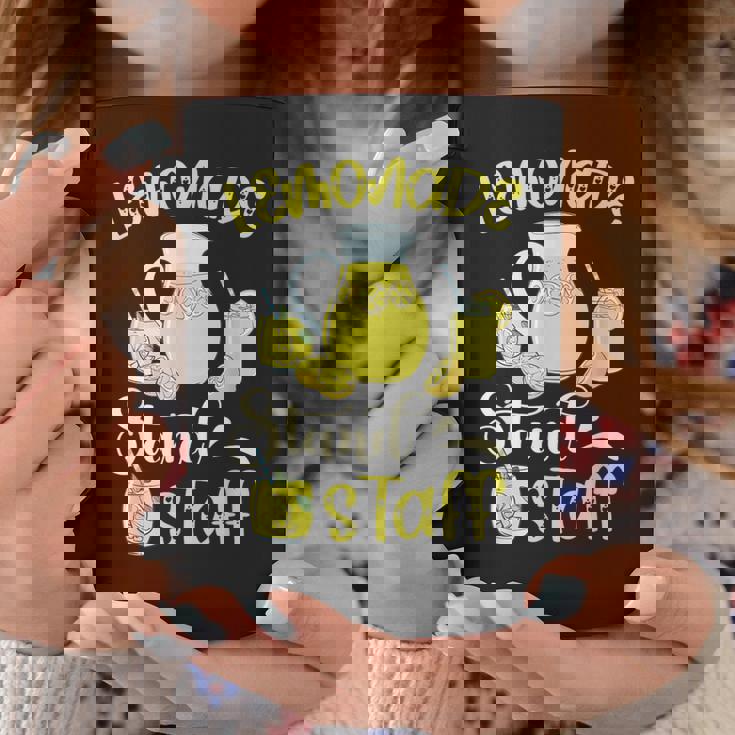 レモンジュース レモネードスタンド スタッフ レモン好き レモネードスタンド コーヒーマグ 面白い贈り物