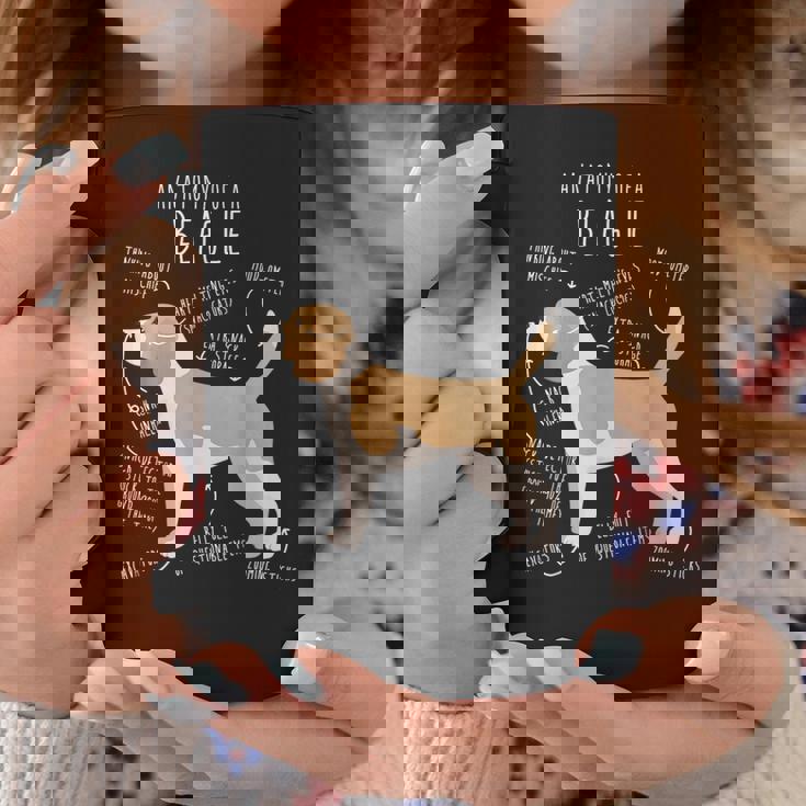 レモンビーグル犬の解剖学、面白い かわいい ペット 犬 ママ ドッグ パパ コーヒーマグ 面白い贈り物