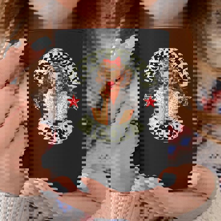 ロックンロール ロカビリー 40年代と50年代 ピンナップガール コーヒーマグ 面白い贈り物