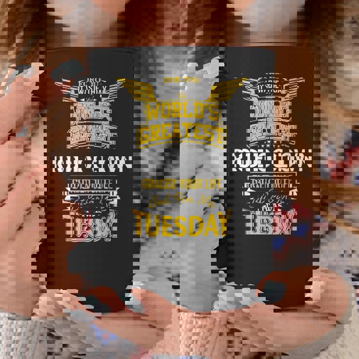 ロデオ・クラウン・アイディア・ファニー・ワールド・グレイテスト—ロデオ・クラウン コーヒーマグ 面白い贈り物