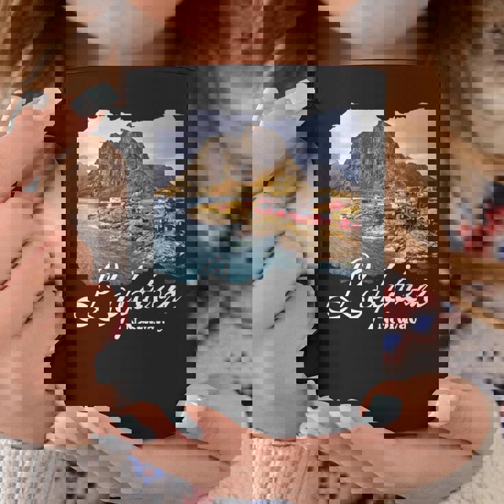 ロフォーテン諸島ノルウェーお土産ロフォーテン 長袖tシャツ コーヒーマグ 面白い贈り物