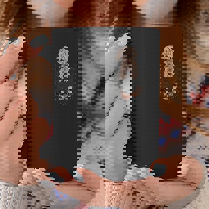 ワイマラナー愛好家のためのファニーワイマラナー ポケットに入ったワイマラナー コーヒーマグ 面白い贈り物