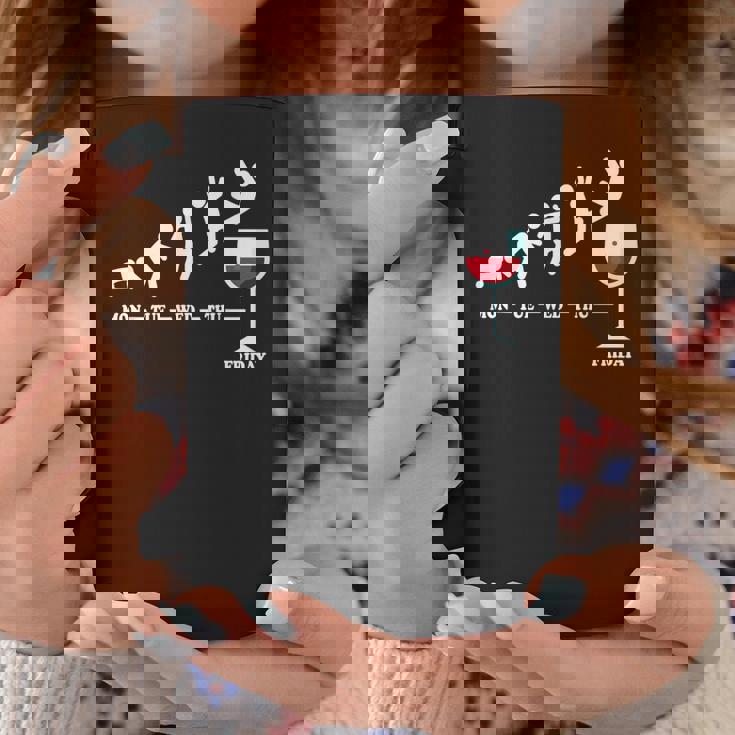 ワインフライデー ワインウィーク ウィークエンド ワイン好き コーヒーマグ 面白い贈り物