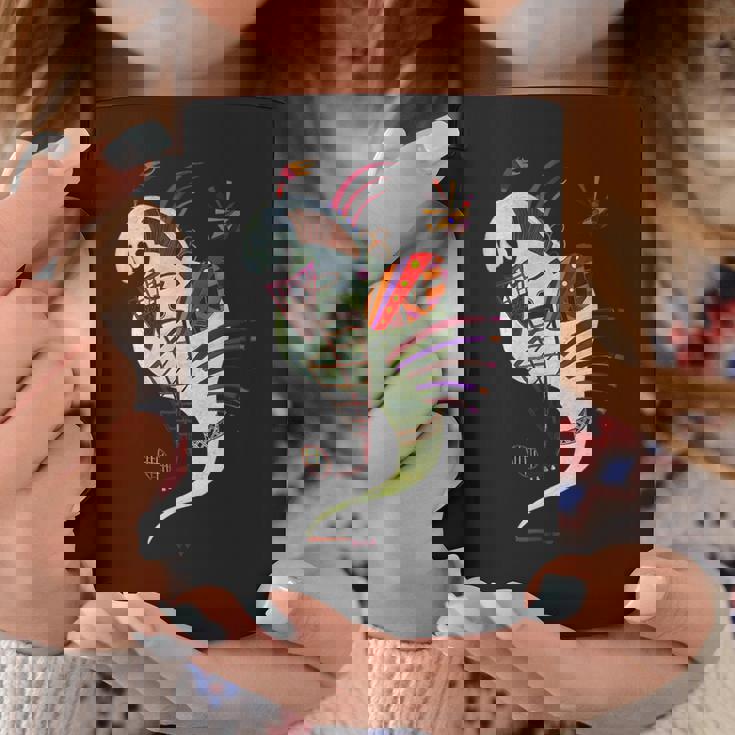 ワシリー・カンディンスキーによる白い幽霊のフィギュア1943 コーヒーマグ 面白い贈り物