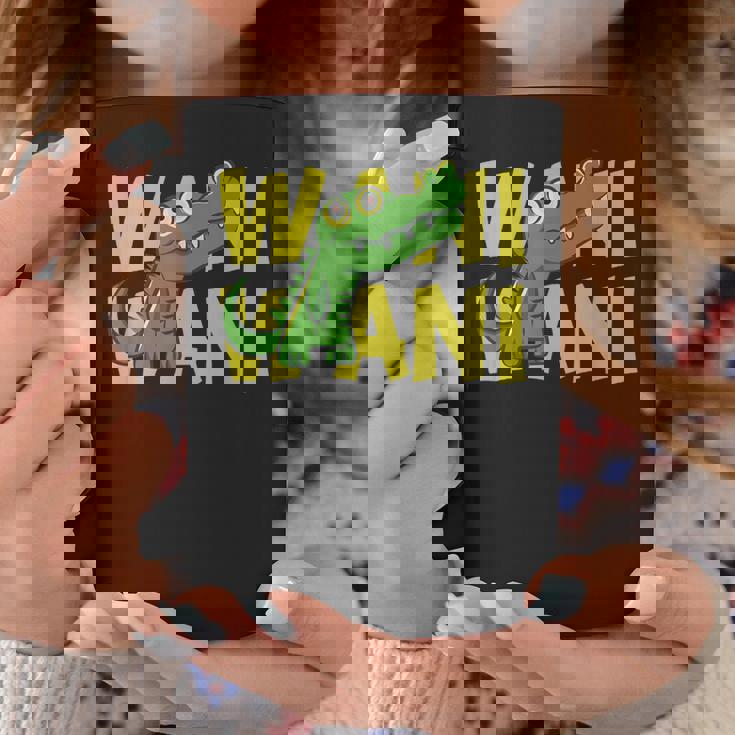 ワニ 鰐 クロコダイル イラスト 爬虫類 おもしろ かわいい おしゃれ ワニ好き コーヒーマグ 面白い贈り物