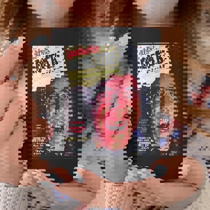 ヴァンパイア ハロウィン ホラー ヴィンテージ ドラキュラ コミックブック レトロ コーヒーマグ 面白い贈り物