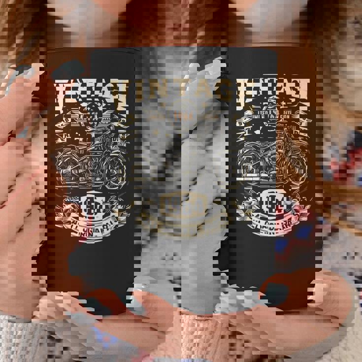 ヴィンテージ 1964年 1964年生まれ 60歳の誕生日 オートバイバイカー コーヒーマグ 面白い贈り物