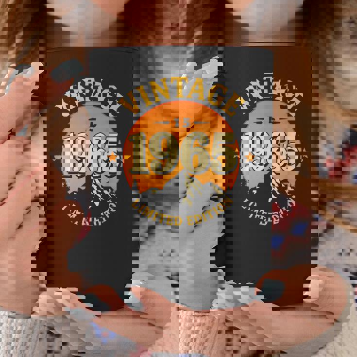 ヴィンテージ 1965年生まれ限定版 男女 誕生日 コーヒーマグ 面白い贈り物